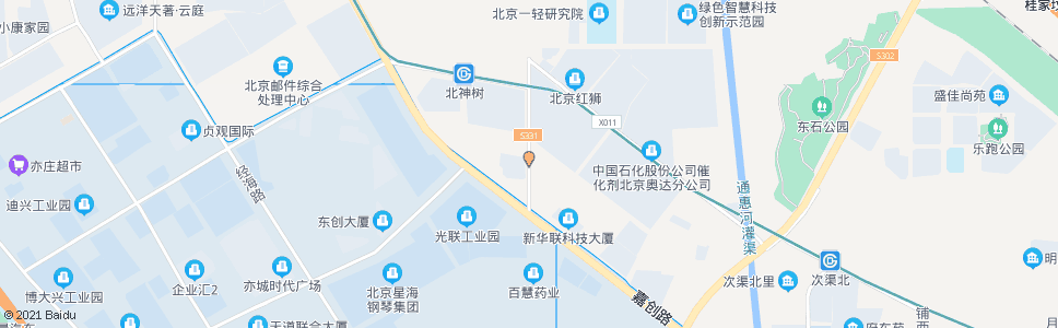 北京嘉创二路_公交站地图_北京公交_妙搜公交查询2024
