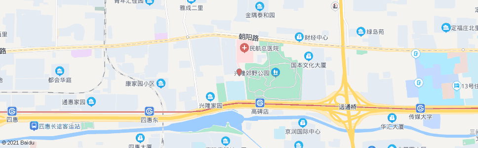 北京兴隆中街_公交站地图_北京公交_妙搜公交查询2024