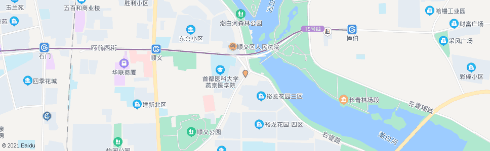北京顺义东大桥_公交站地图_北京公交_妙搜公交查询2024