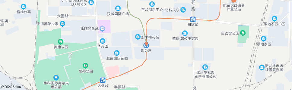 北京郭公庄_公交站地图_北京公交_妙搜公交查询2024