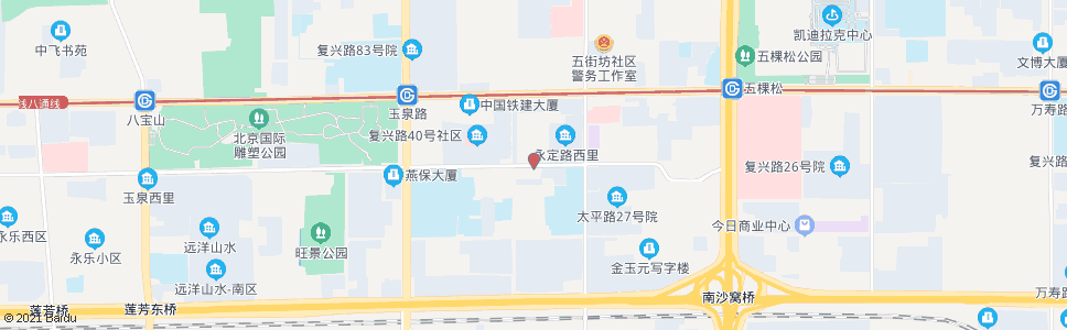 北京北太平路口西_公交站地图_北京公交_妙搜公交查询2024