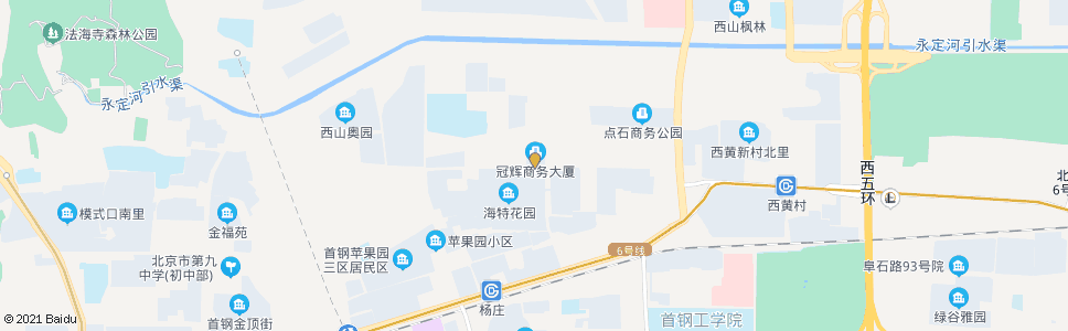 北京西井路_公交站地图_北京公交_妙搜公交查询2024