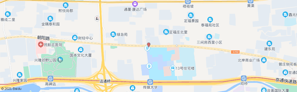北京定福庄_公交站地图_北京公交_妙搜公交查询2024