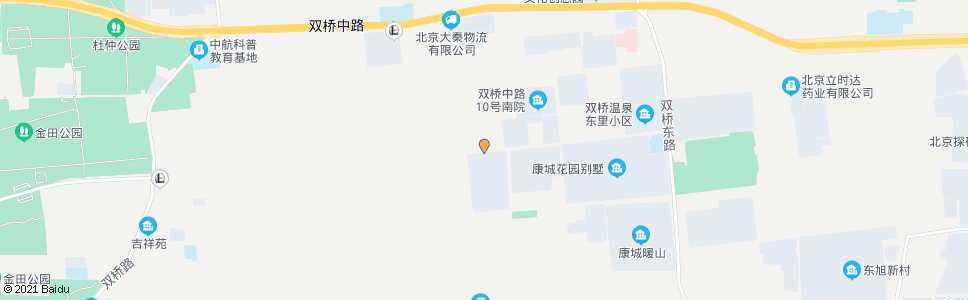 北京双桥农场西站_公交站地图_北京公交_妙搜公交查询2024