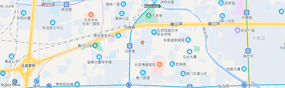 北京马家堡小区_公交站地图_北京公交_妙搜公交查询2024
