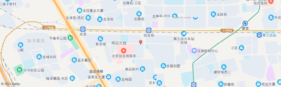 北京新龙城东站_公交站地图_北京公交_妙搜公交查询2024