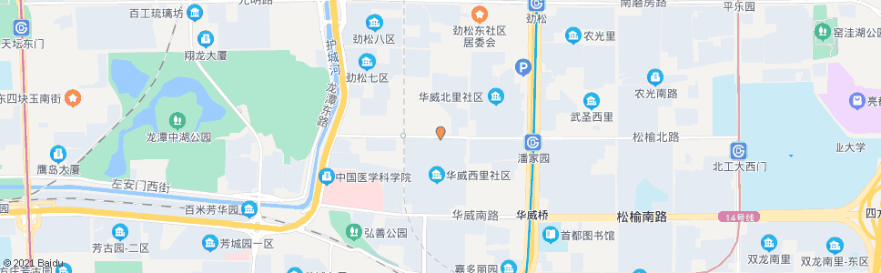 北京华威西里_公交站地图_北京公交_妙搜公交查询2024