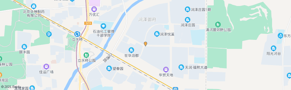 北京水岸南街西站_公交站地图_北京公交_妙搜公交查询2024