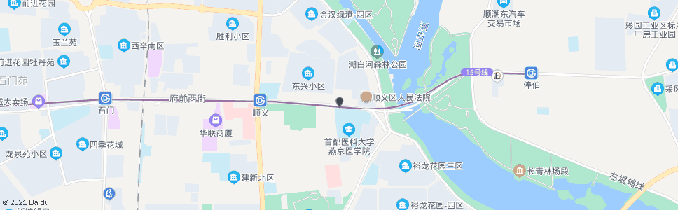 北京顺义公路局_公交站地图_北京公交_妙搜公交查询2024