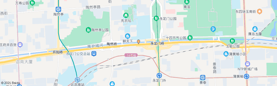 北京永定门西_公交站地图_北京公交_妙搜公交查询2024