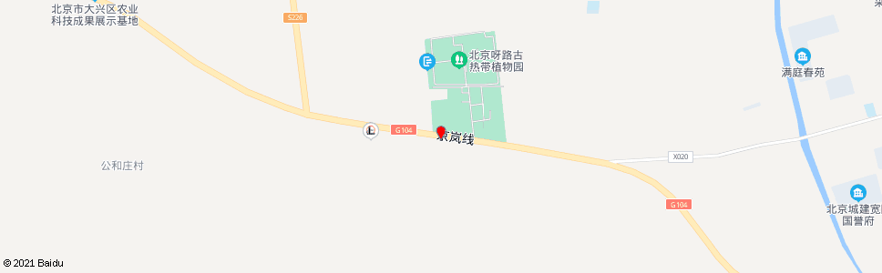 北京朱庄_公交站地图_北京公交_妙搜公交查询2024