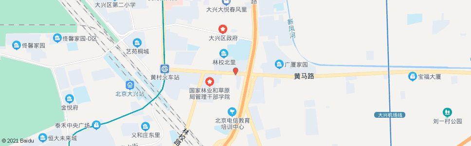 北京大兴桥西_公交站地图_北京公交_妙搜公交查询2024
