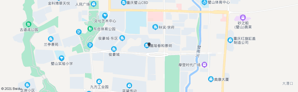 重庆春和景明_公交站地图_重庆公交_妙搜公交查询2024