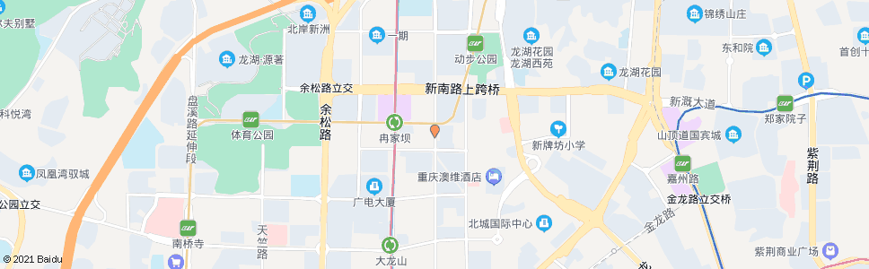 重庆松石支路2站_公交站地图_重庆公交_妙搜公交查询2024