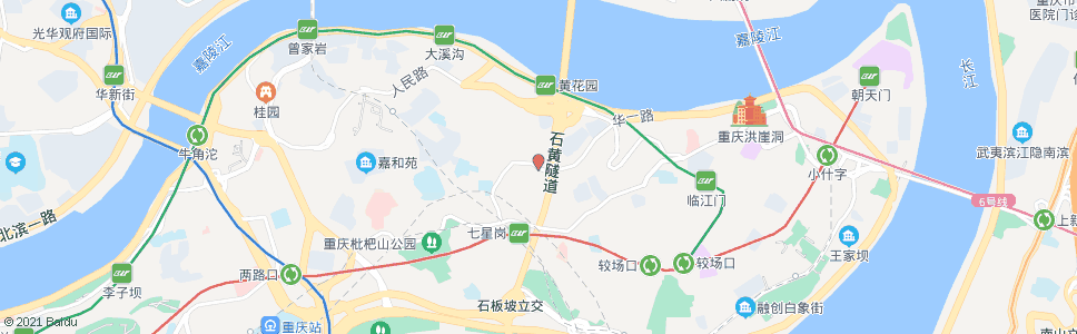 重庆华一坡_公交站地图_重庆公交_妙搜公交查询2024