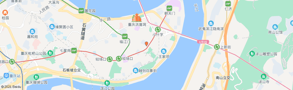 重庆家电市场_公交站地图_重庆公交_妙搜公交查询2024