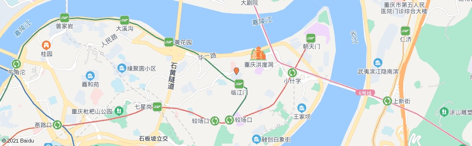 重庆都市广场_公交站地图_重庆公交_妙搜公交查询2024