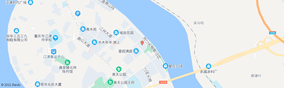 重庆东城中央_公交站地图_重庆公交_妙搜公交查询2024