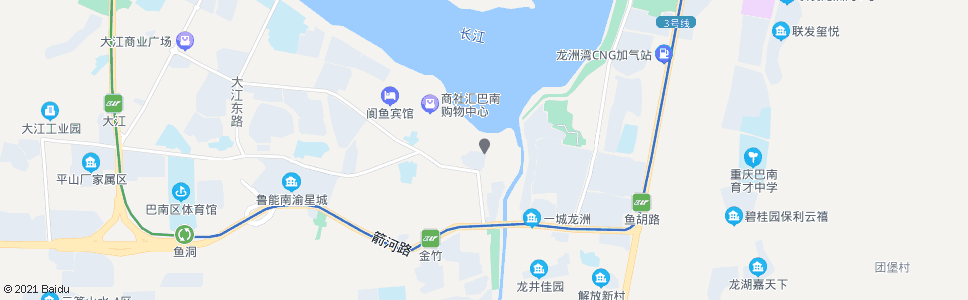 重庆新市街_公交站地图_重庆公交_妙搜公交查询2024