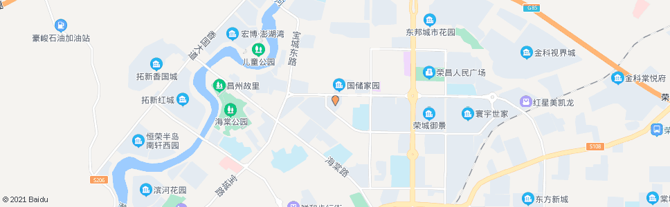 重庆百安星城_公交站地图_重庆公交_妙搜公交查询2024