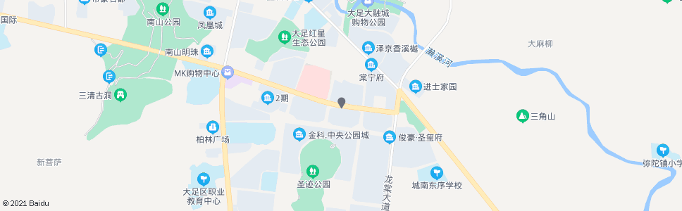 重庆蓝桥圣菲_公交站地图_重庆公交_妙搜公交查询2024