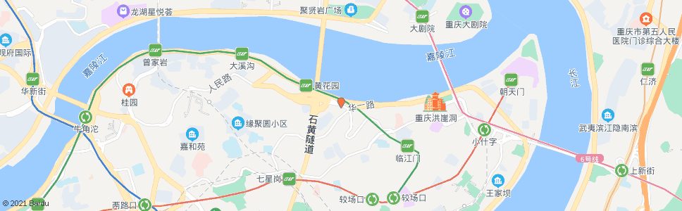 重庆一号桥_公交站地图_重庆公交_妙搜公交查询2024