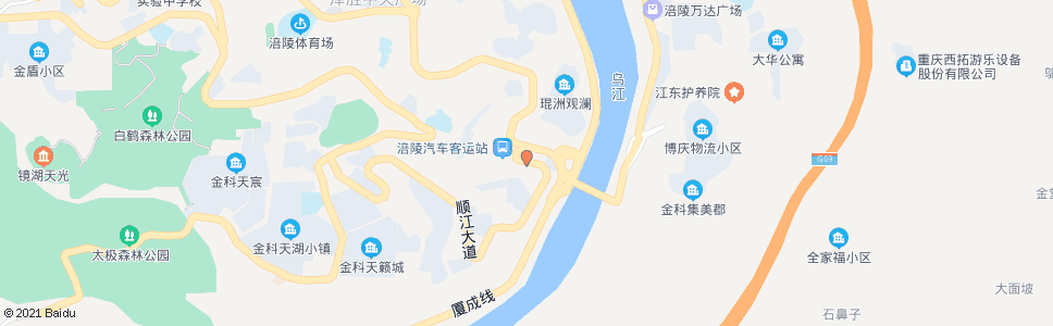 重庆新光小区_公交站地图_重庆公交_妙搜公交查询2024