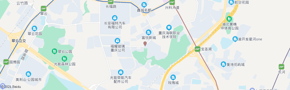 重庆海福路_公交站地图_重庆公交_妙搜公交查询2024