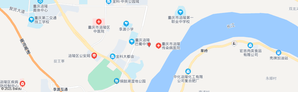 重庆银海超市_公交站地图_重庆公交_妙搜公交查询2024