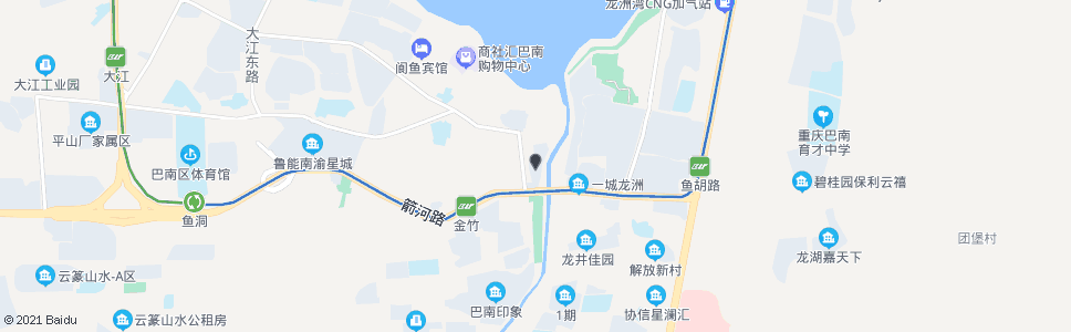 重庆河畔名居_公交站地图_重庆公交_妙搜公交查询2024