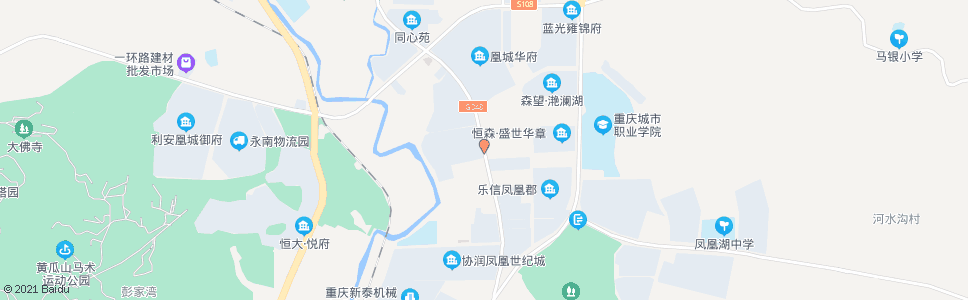 重庆嘉和圣托里尼_公交站地图_重庆公交_妙搜公交查询2024