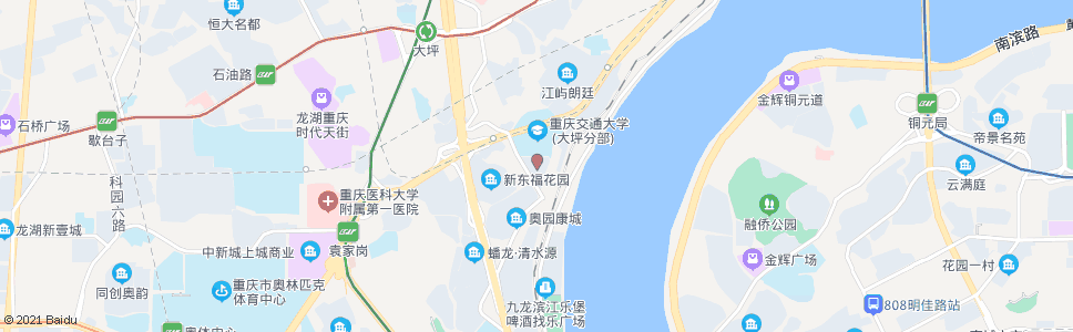 重庆星月湾(小区)_公交站地图_重庆公交_妙搜公交查询2024
