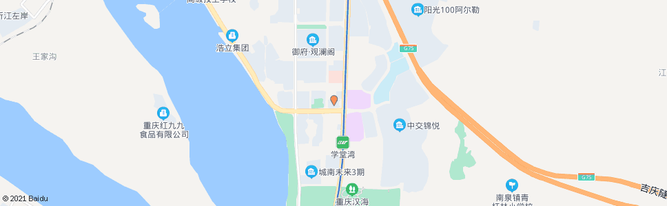 重庆巴南区法院_公交站地图_重庆公交_妙搜公交查询2024