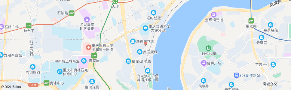 重庆星月湾_公交站地图_重庆公交_妙搜公交查询2024