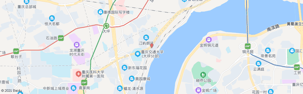 重庆黄沙溪1站_公交站地图_重庆公交_妙搜公交查询2024
