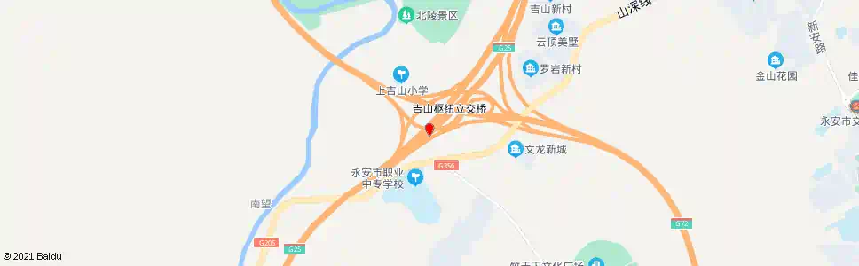 三明上吉山村_公交站地图_三明公交_妙搜公交查询2024