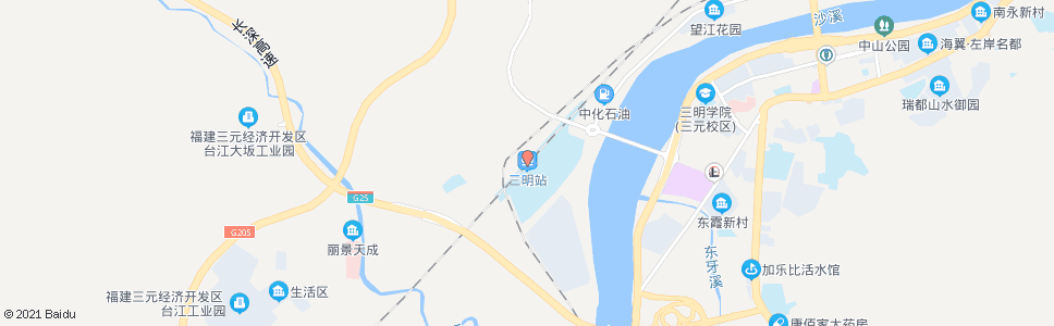 三明公交车站(火车站)_公交站地图_三明公交_妙搜公交查询2024