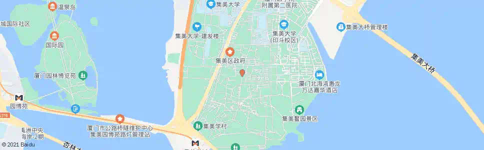 厦门财经学院_公交站地图_厦门公交_妙搜公交查询2024