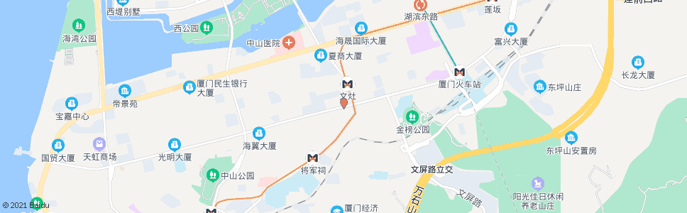 厦门文灶(BRT)_公交站地图_厦门公交_妙搜公交查询2024
