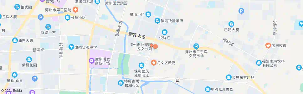 漳州龙文公安局_公交站地图_漳州公交_妙搜公交查询2024