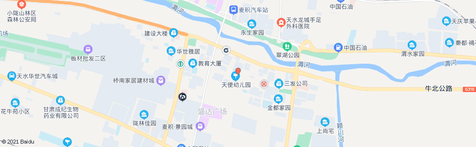 天水青牛园小区_公交站地图_天水公交_妙搜公交查询2024