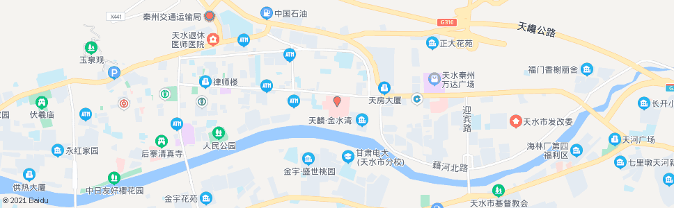 天水29医院_公交站地图_天水公交_妙搜公交查询2024
