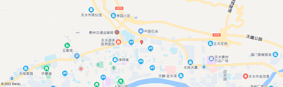 天水长途车站_公交站地图_天水公交_妙搜公交查询2024