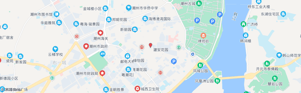 潮州新华园_公交站地图_潮州公交_妙搜公交查询2024