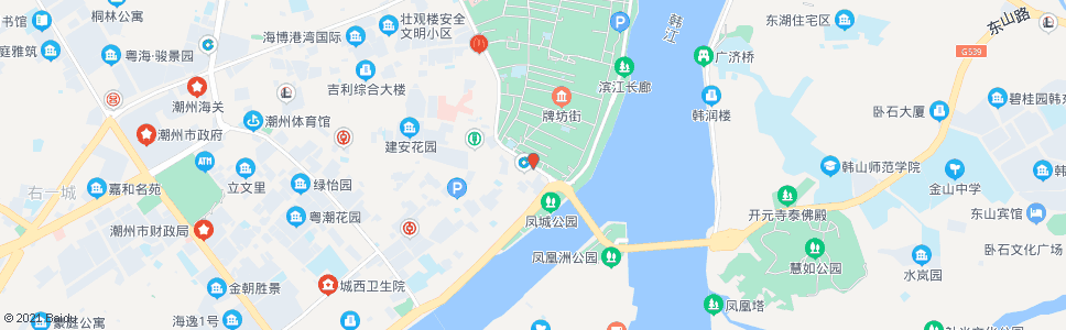 潮州南桥市场_公交站地图_潮州公交_妙搜公交查询2024