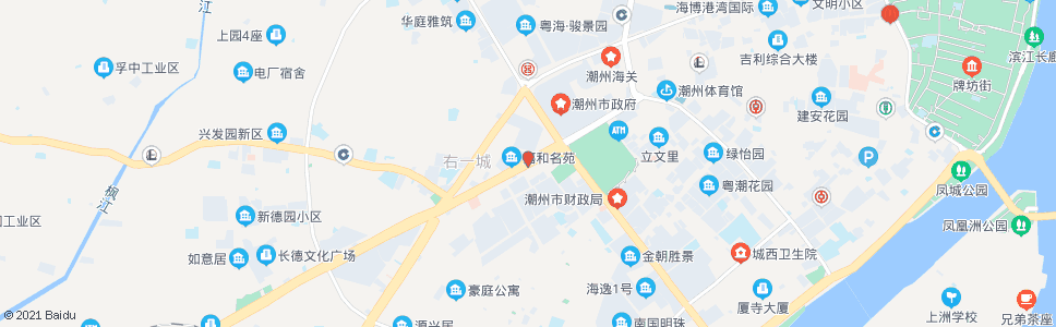 潮州奎元_公交站地图_潮州公交_妙搜公交查询2024