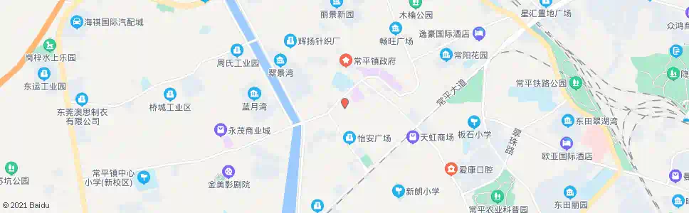 东莞常平邮政分局_公交站地图_东莞公交_妙搜公交查询2024