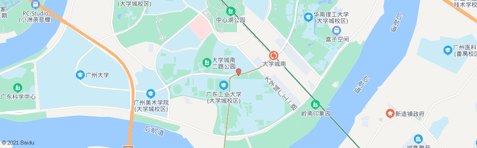 广州广工_公交站地图_广州公交_妙搜公交查询2024