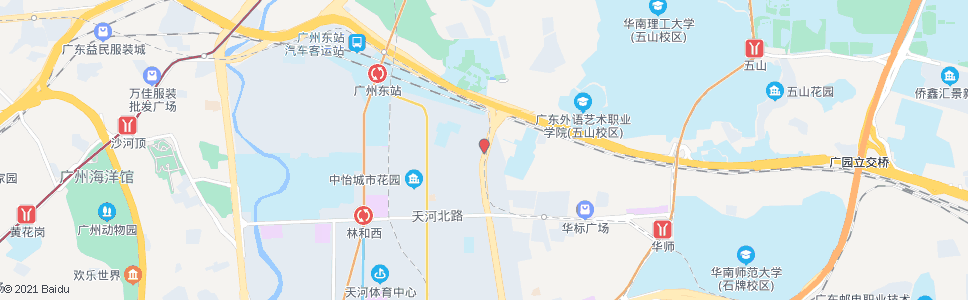 广州天寿路_公交站地图_广州公交_妙搜公交查询2024