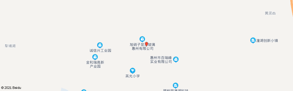 惠州英光村委_公交站地图_惠州公交_妙搜公交查询2024